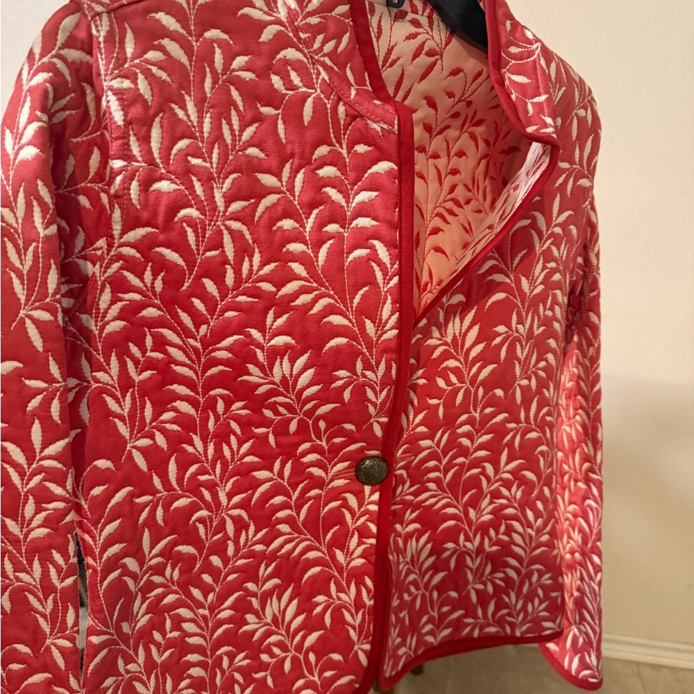 Elegant Reversible Trimdin Artisan Jacket Classic Tuscany XS made in USA Quilted